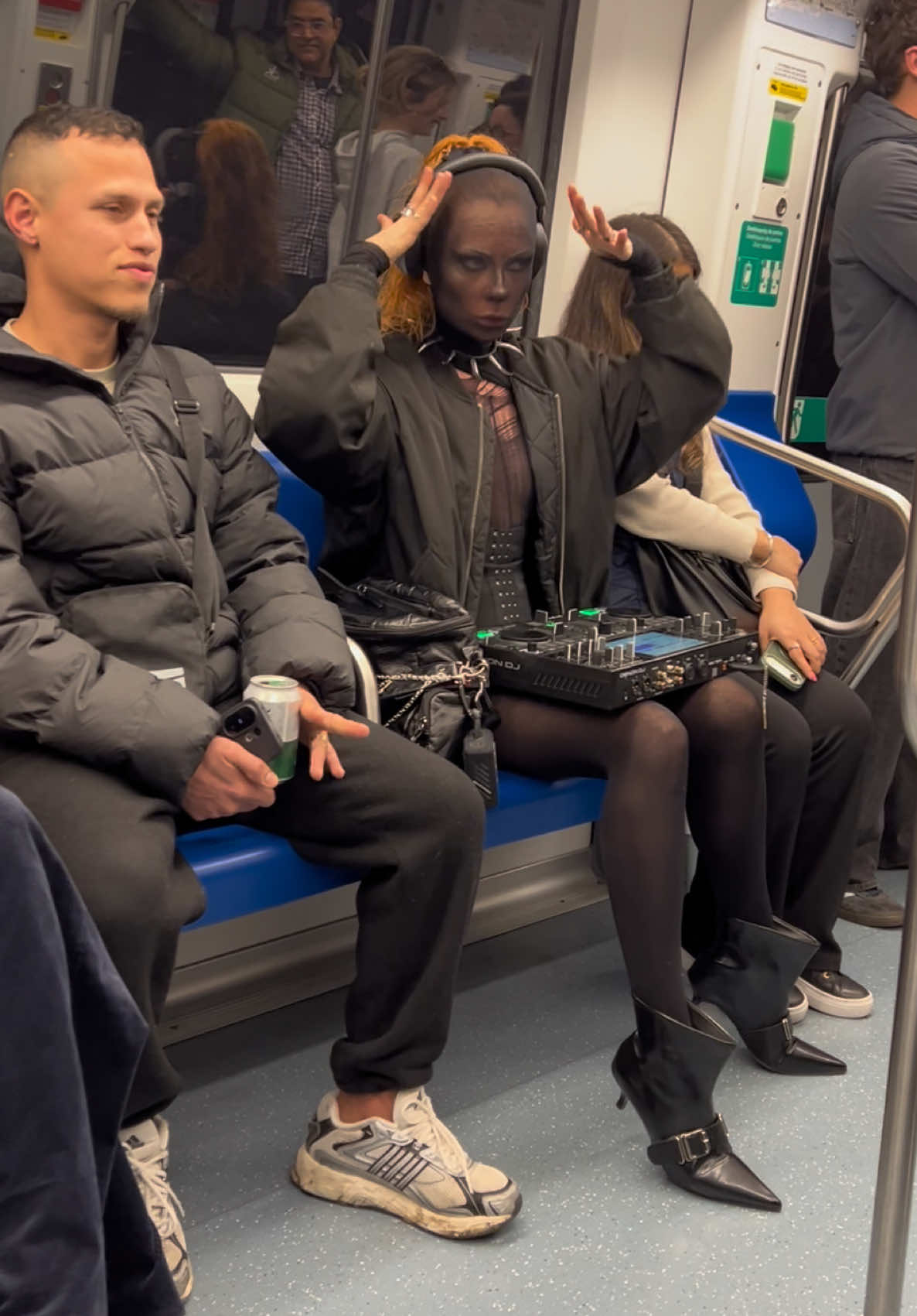 Barcelona metro · #technodj
